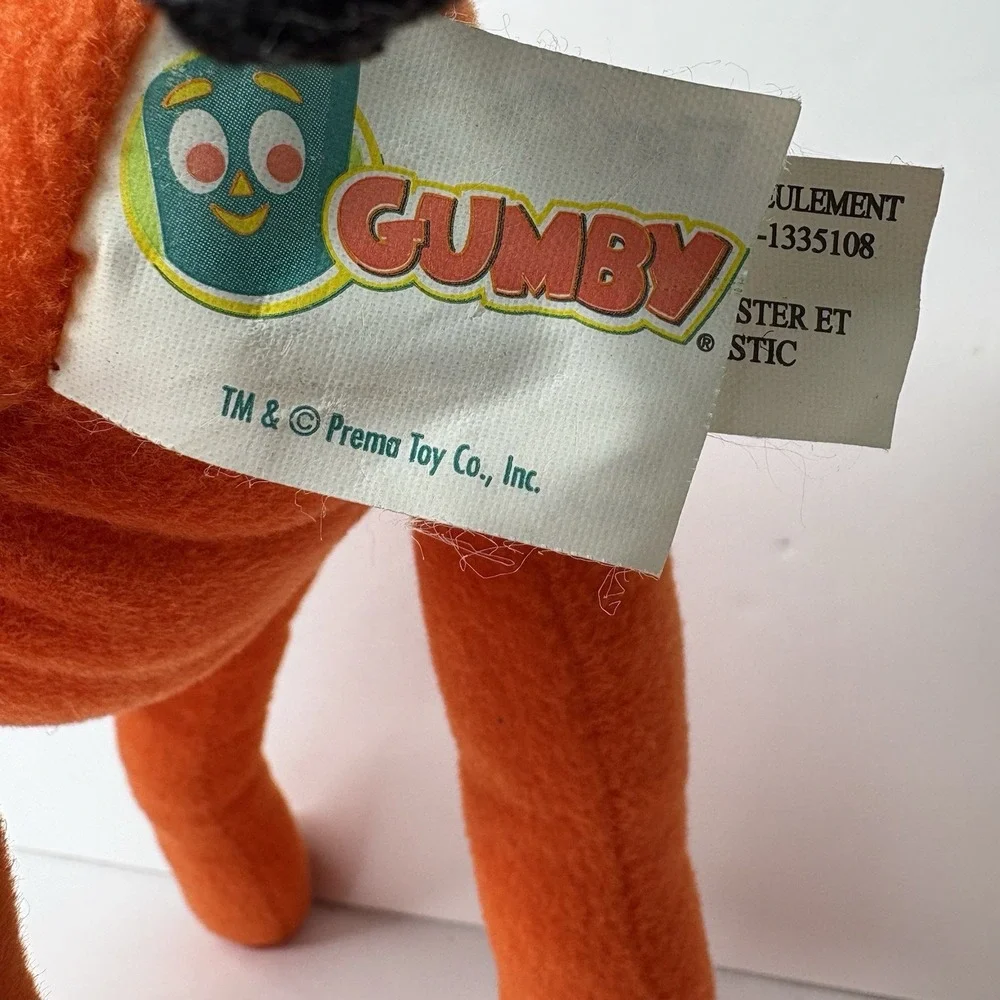 Vintage Prema Toys Gumby Orange Pokey The Horse 17